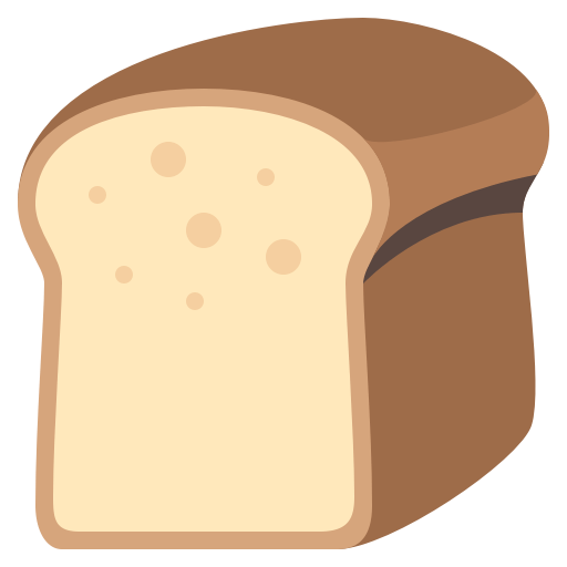 Pão as drawn by JoyPixels in 3.0