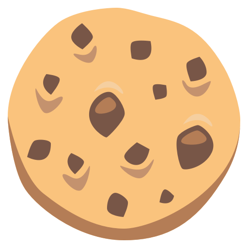 Cookie as drawn by JoyPixels in 3.0