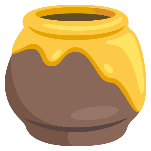 Honey Pot as drawn by JoyPixels in 3.0