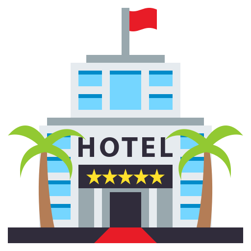 Hotel as drawn by JoyPixels in 3.0