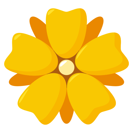 Roseta as drawn by JoyPixels in 3.0