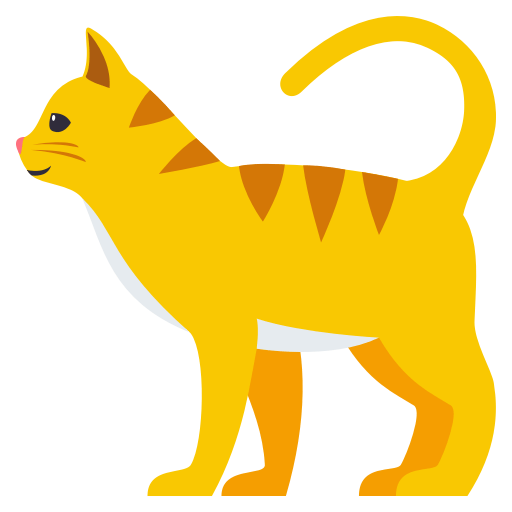 고양이 as drawn by JoyPixels in 3.0