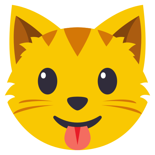 Cat Face as drawn by JoyPixels in 3.0