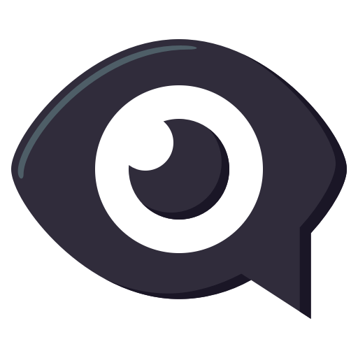 Eye in Speech Bubble, the design in this release