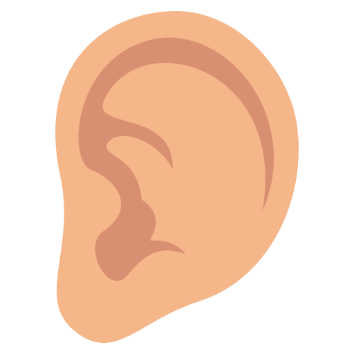 Ear: Medium-Light Skin Tone, the previous design