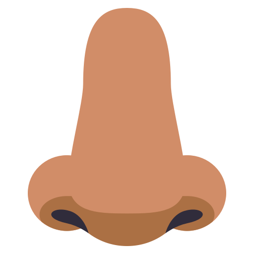 Nose: Medium Skin Tone, the previous design