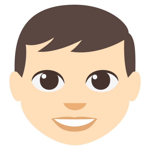 Boy: Light Skin Tone, the previous design