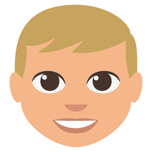 Boy: Medium-Light Skin Tone, the previous design