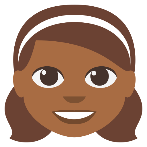 Girl: Medium-Dark Skin Tone, the design in this release