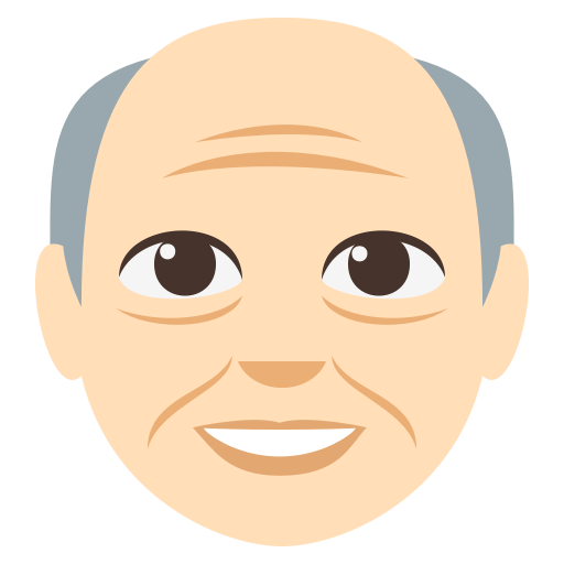 Old Man: Light Skin Tone, the design in this release