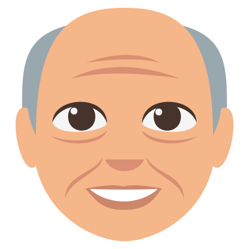Old Man: Medium-Light Skin Tone, the design in this release