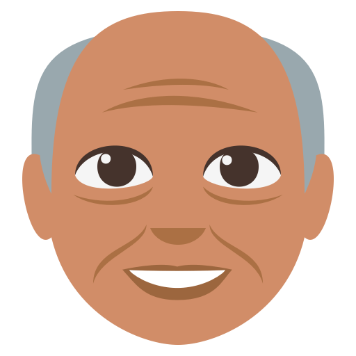 Old Man: Medium Skin Tone, the design in this release