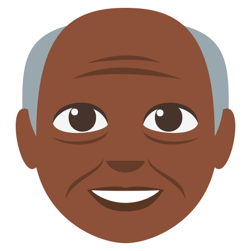 Old Man: Dark Skin Tone, the design in this release