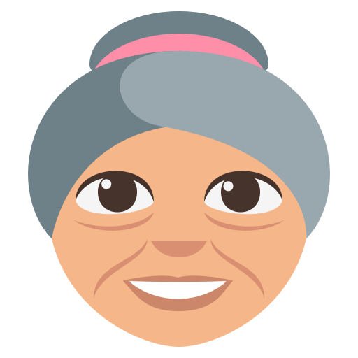 Old Woman: Medium-Light Skin Tone, the design in this release