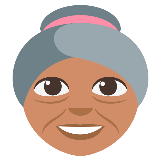 Old Woman: Medium Skin Tone, the design in this release