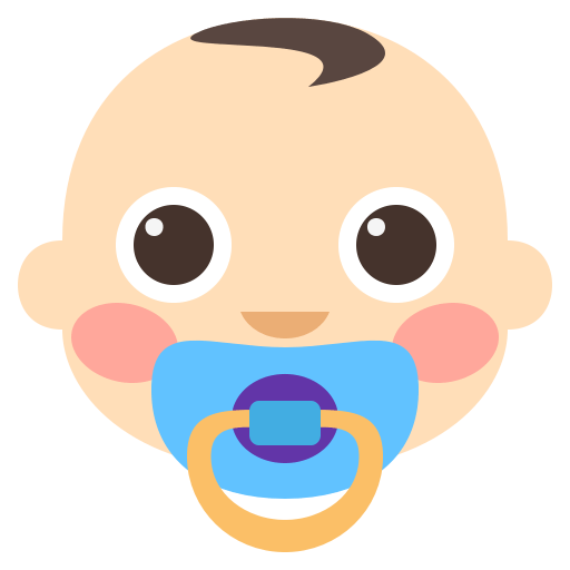 Baby: Light Skin Tone, the previous design