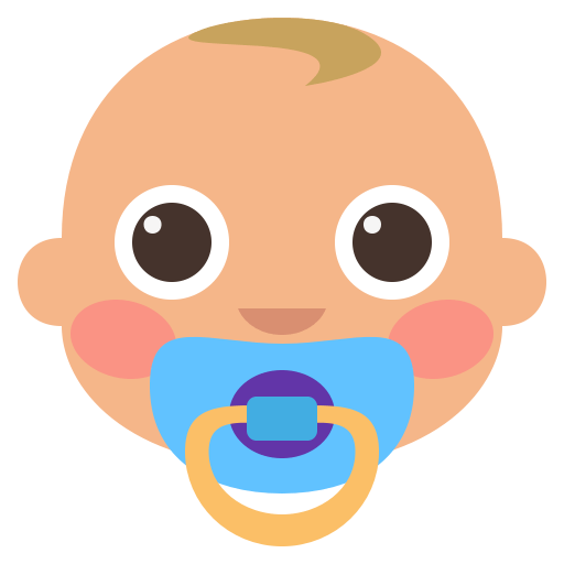 Baby: Medium-Light Skin Tone, the previous design