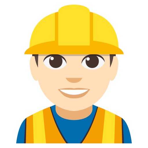 Construction Worker: Light Skin Tone, the design in this release