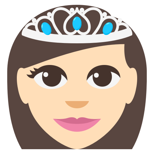 Princess: Light Skin Tone, the design in this release
