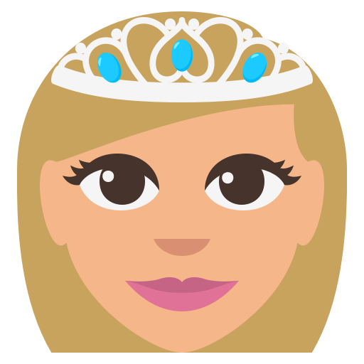 Princess: Medium-Light Skin Tone, the design in this release