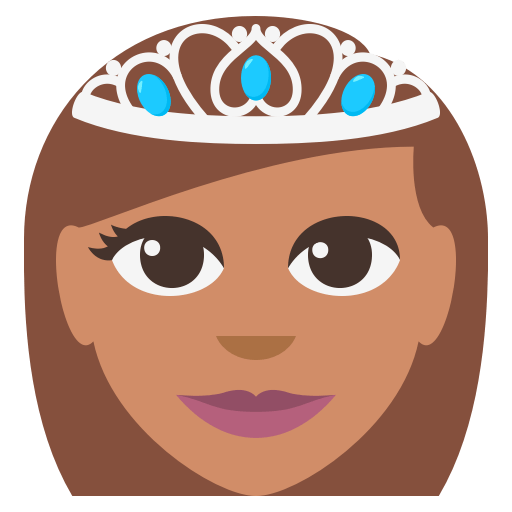 Princess: Medium Skin Tone, the design in this release