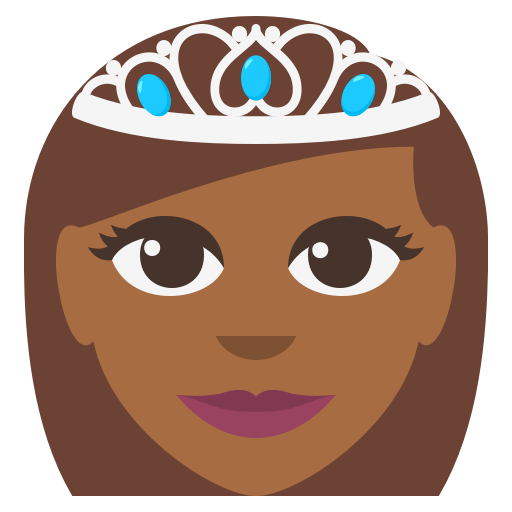 Princess: Medium-Dark Skin Tone, the design in this release