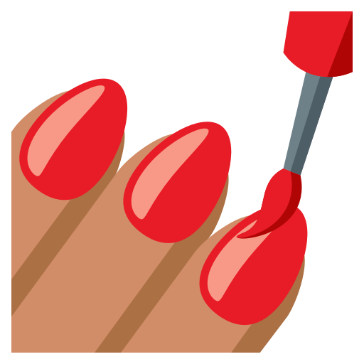 Nail Polish: Medium Skin Tone, the previous design
