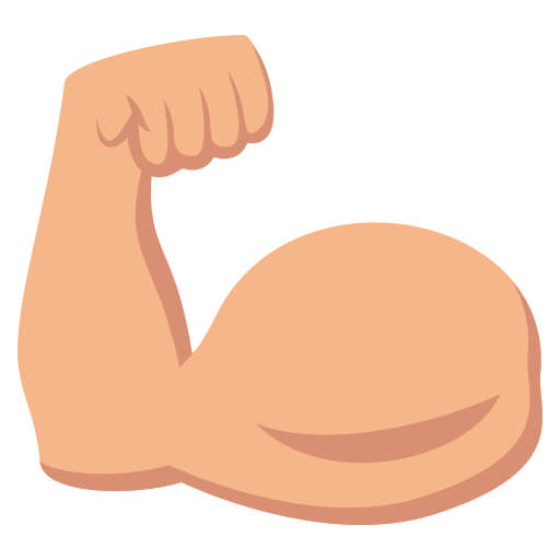 Flexed Biceps: Medium-Light Skin Tone, the previous design