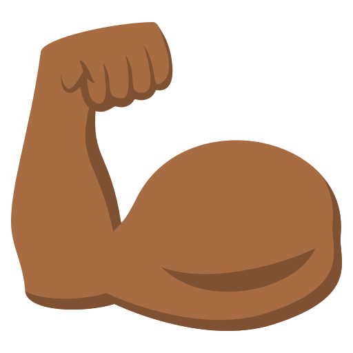 Flexed Biceps: Medium-Dark Skin Tone, the previous design