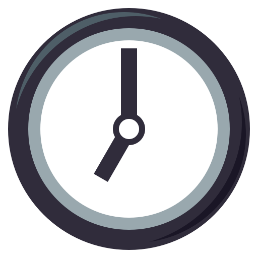 Seven O’clock as drawn by JoyPixels in 3.0