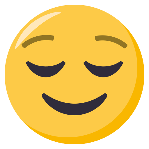 Relieved Face, the design in this release