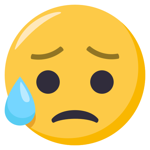 Sad but Relieved Face, the design in this release