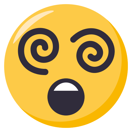 Face with Crossed-Out Eyes as drawn by JoyPixels in 3.0