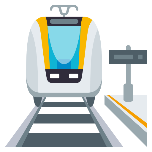 Station as drawn by JoyPixels in 3.0