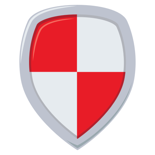 Shield as drawn by JoyPixels in 3.0