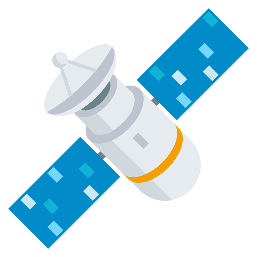 Satellite as drawn by JoyPixels in 3.0