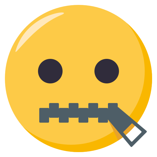 Zipper-Mouth Face, the design in this release