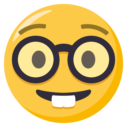 Nerd Face, the design in this release