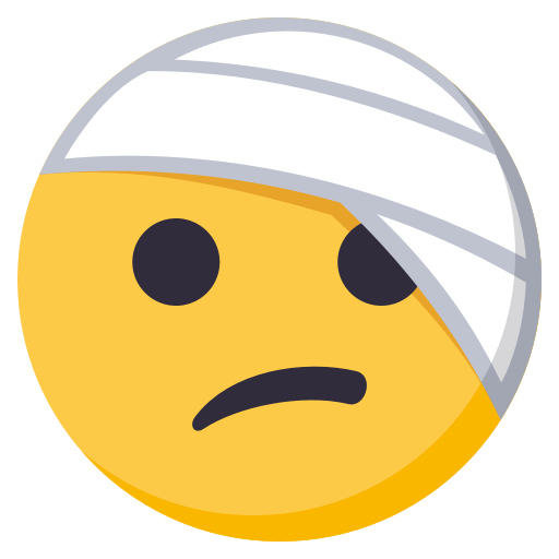 Face with Head-Bandage, the design in this release