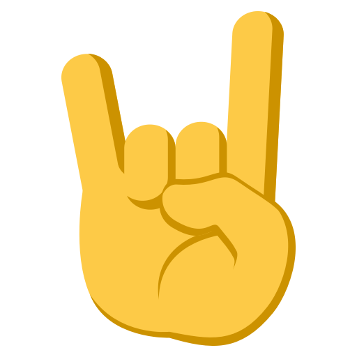 Sign of the Horns, the design in this release