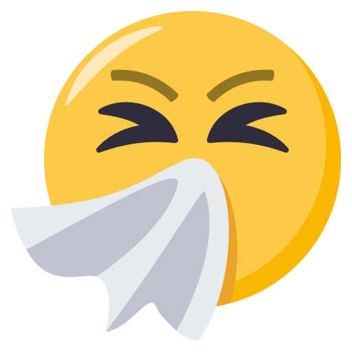 Sneezing Face, the design in this release