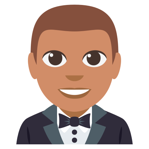 Person in Tuxedo: Medium Skin Tone, the design in this release