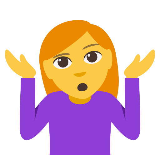 Woman Shrugging, the design in this release