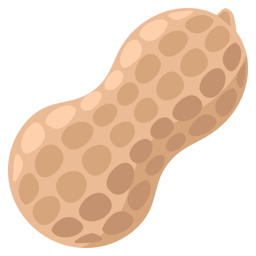 Peanuts as drawn by JoyPixels in 3.0
