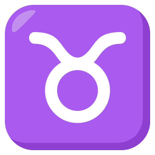 Stier (Sternzeichen) as drawn by JoyPixels in 3.0