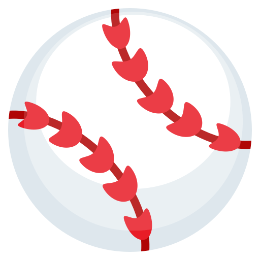 Baseball as drawn by JoyPixels in 3.0