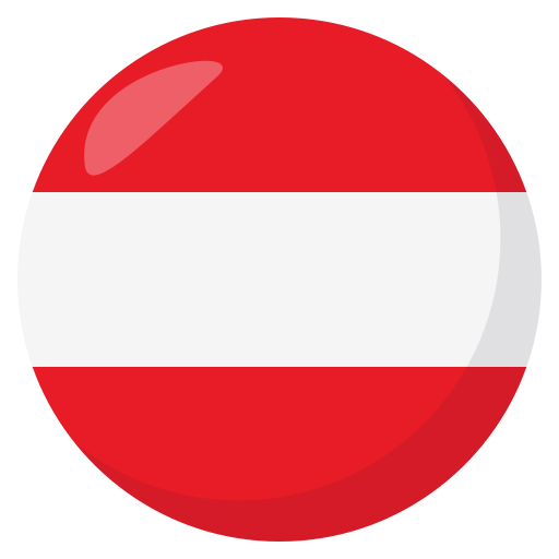 Flag: Austria as drawn by JoyPixels in 3.1