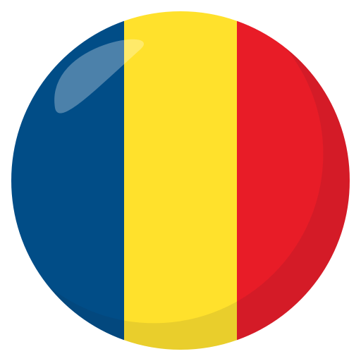 Flag: Romania as drawn by JoyPixels in 3.1