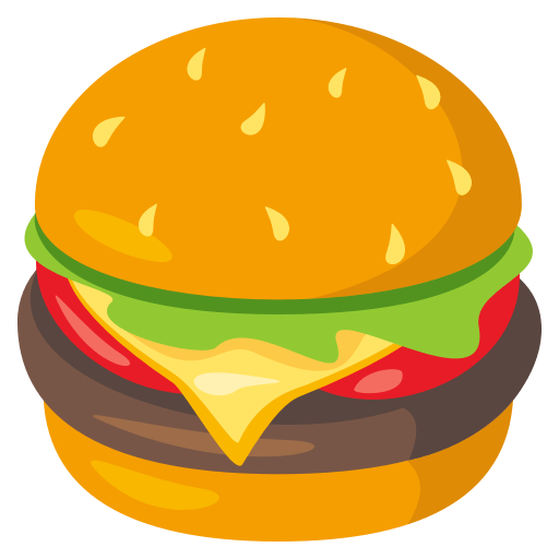 햄버거 as drawn by JoyPixels in 3.1