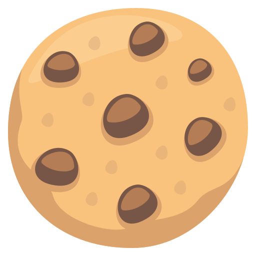 Cookie as drawn by JoyPixels in 3.1